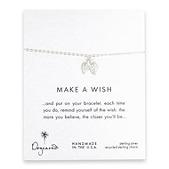 make a wish angel wings bracelet, sterling silver
