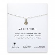 make a wish nautilus shell bracelet, sterling silver