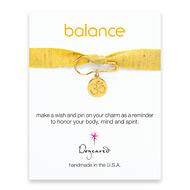balance make a wish pin with om symbol