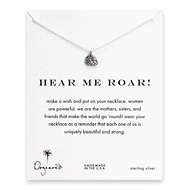 hear me roar! royal lion necklace, sterling silver