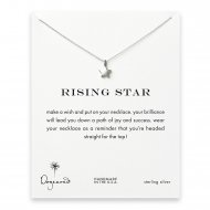 rising star full star necklace, sterling silver