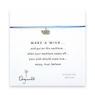 make a wish necklace with sterling silver whale on royal