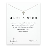 make a wish sterling silver dragonfly reminder necklace
