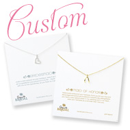make a wish custom bridal necklace