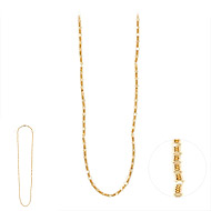 100 good wishes gold dipped mini mother of pearl bead necklace
