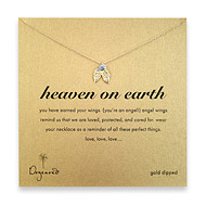 heaven on earth gold dipped necklace