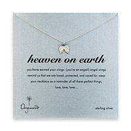 heaven on earth sterling silver necklace
