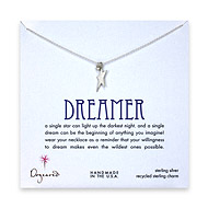 sterling silver dreamer necklace with dancing star charm