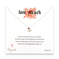 sterling silver love struck necklace