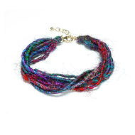 better safe than sari multi strand bracelet