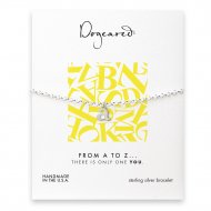 open a bracelet, sterling silver