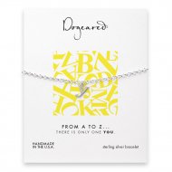 open y bracelet, sterling silver