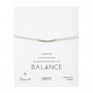 hammered bar bracelet, sterling silver