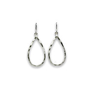 daily wear sterling silver small teardrop earrings