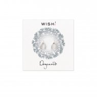 wishbone stud earrings, sterling silver