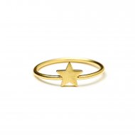 star ring - gold dipped