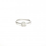 open a ring - sterling silver