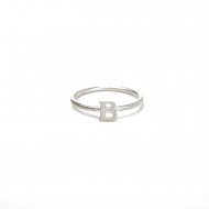 open b ring -  sterling silver
