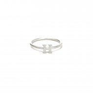 open h ring -  sterling silver