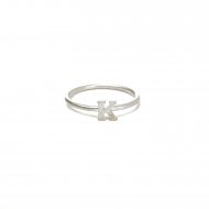 open k ring -  sterling silver