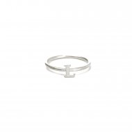 open l ring - sterling silver