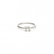open n ring - sterling silver