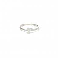 open p ring - sterling silver