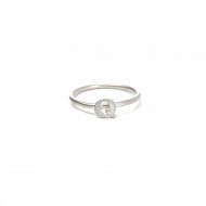 open q ring - sterling silver