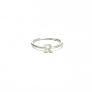 open r ring - sterling silver