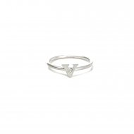 open v ring - sterling silver