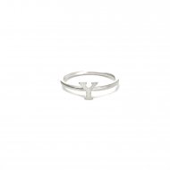 open y ring - sterling silver