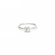 open z ring - sterling silver