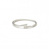 bolt ring - sterling silver