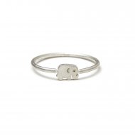 elephant ring - sterling silver