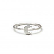 moonglow ring - sterling silver