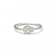 skull ring - sterling silver