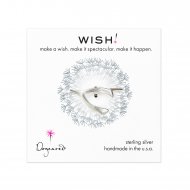 large wishbone ring, sterling silver